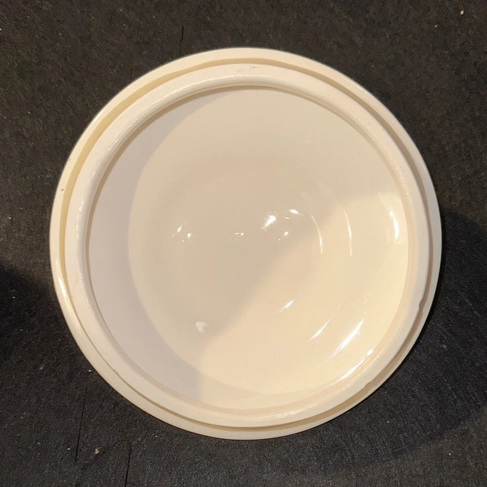 Ceramic Painted Dog Treat Jar with Playful Design